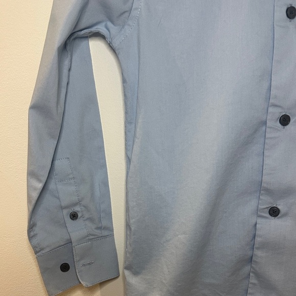 Calvin Klein Kids Light Blue Button-Up Shirt - Picture 3 of 6
